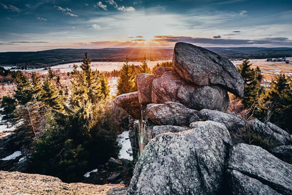 Family Apartments Klinovec Loučná pod Klínovcem エクステリア 写真