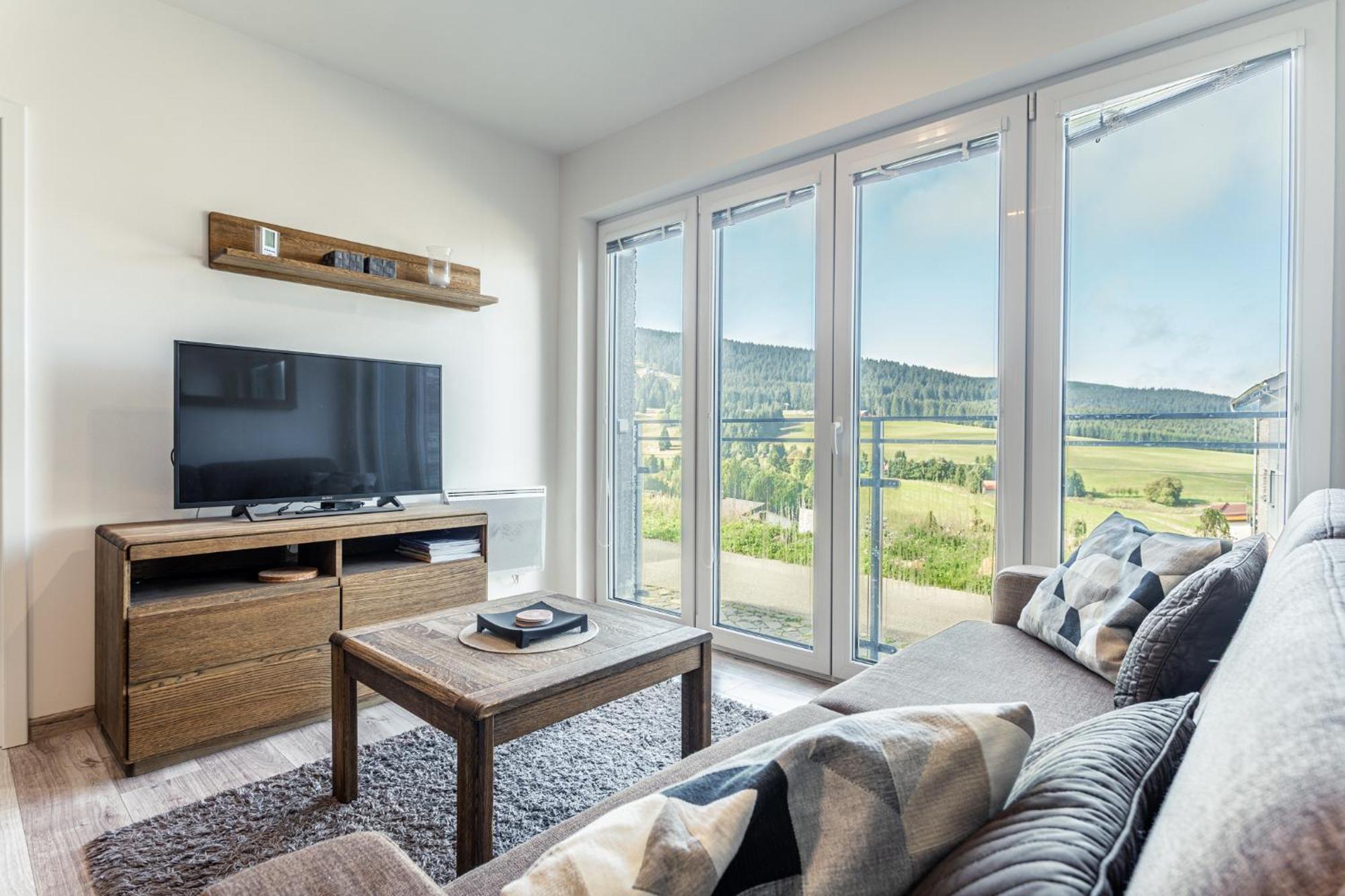 Family Apartments Klinovec Loučná pod Klínovcem エクステリア 写真